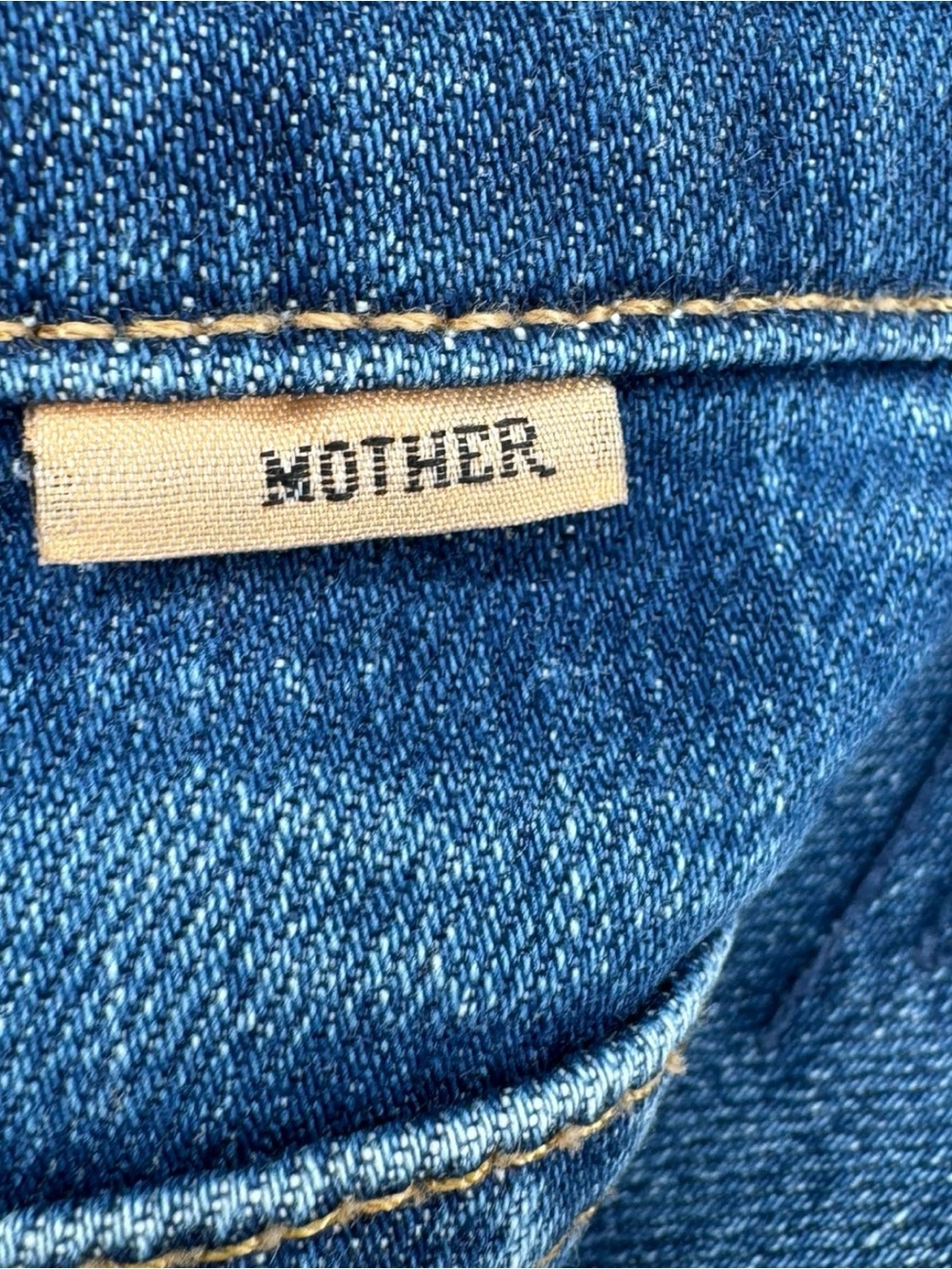 Mother Superior The Full-Pipe Flood Jeans 30 It’s A Small World - Picture 8 of 13